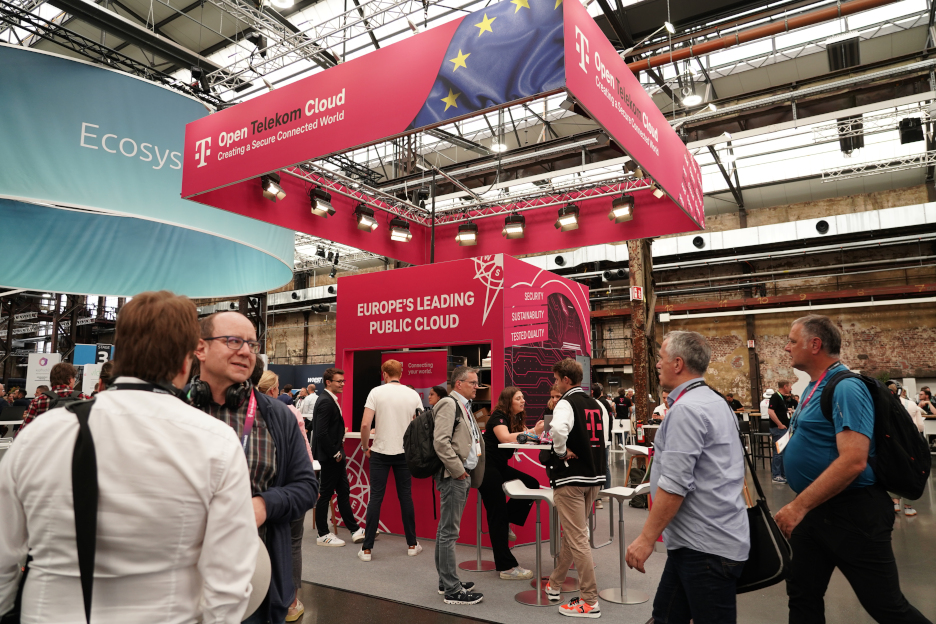 Der Stand der T Cloud Public auf dem d.velop summit 2024