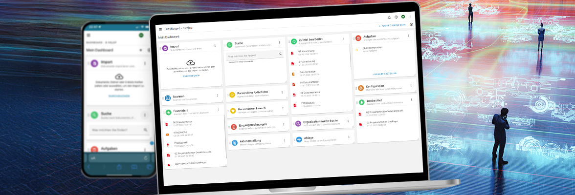 Mit über drei Millionen Nutzern täglich ist die d.velop AG führend im deutschsprachigen Markt für Content-Services-Software.
