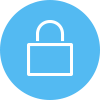 Icon with lock