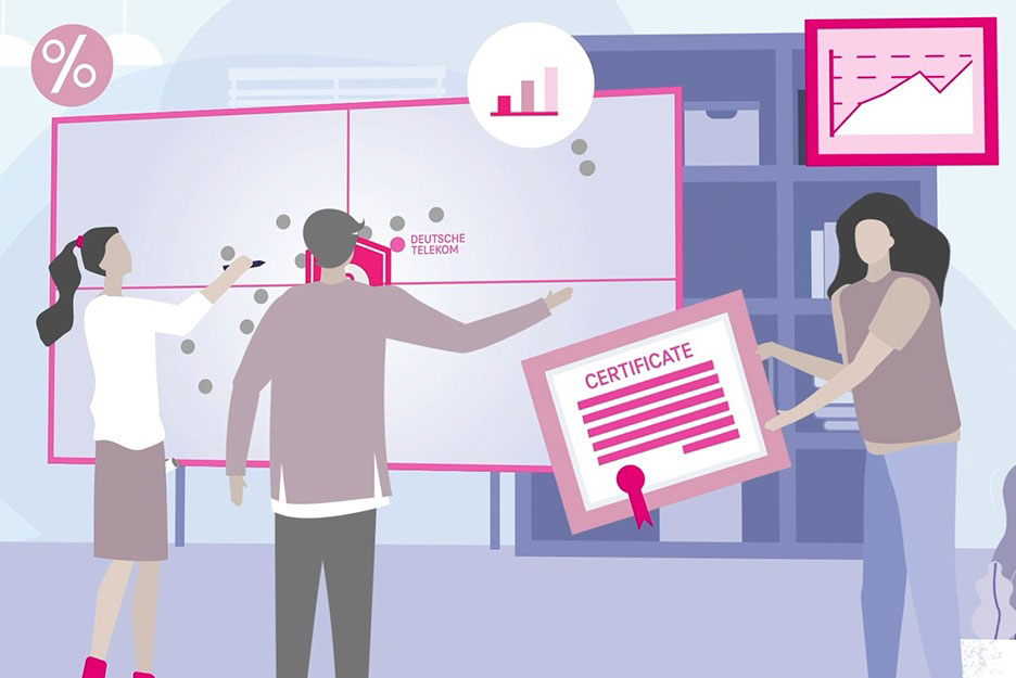 Illustration zum Wettbewerbsvergleich der Cloud-Plattformen