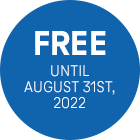 Free until August 31st, 2022 Disturber with text Free until August 31st, 2022