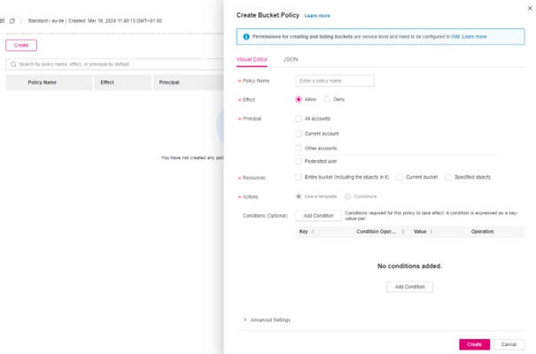 Permissions Screenshot Permissions