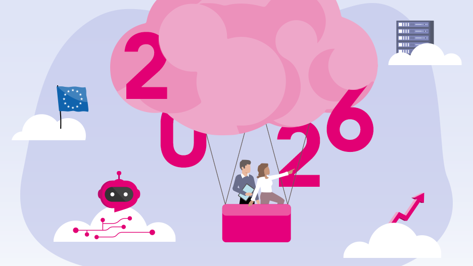 Illustration: Ballonfahrer im "Cloud-Ballon 2026"